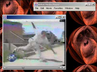 Screenshot of the Application